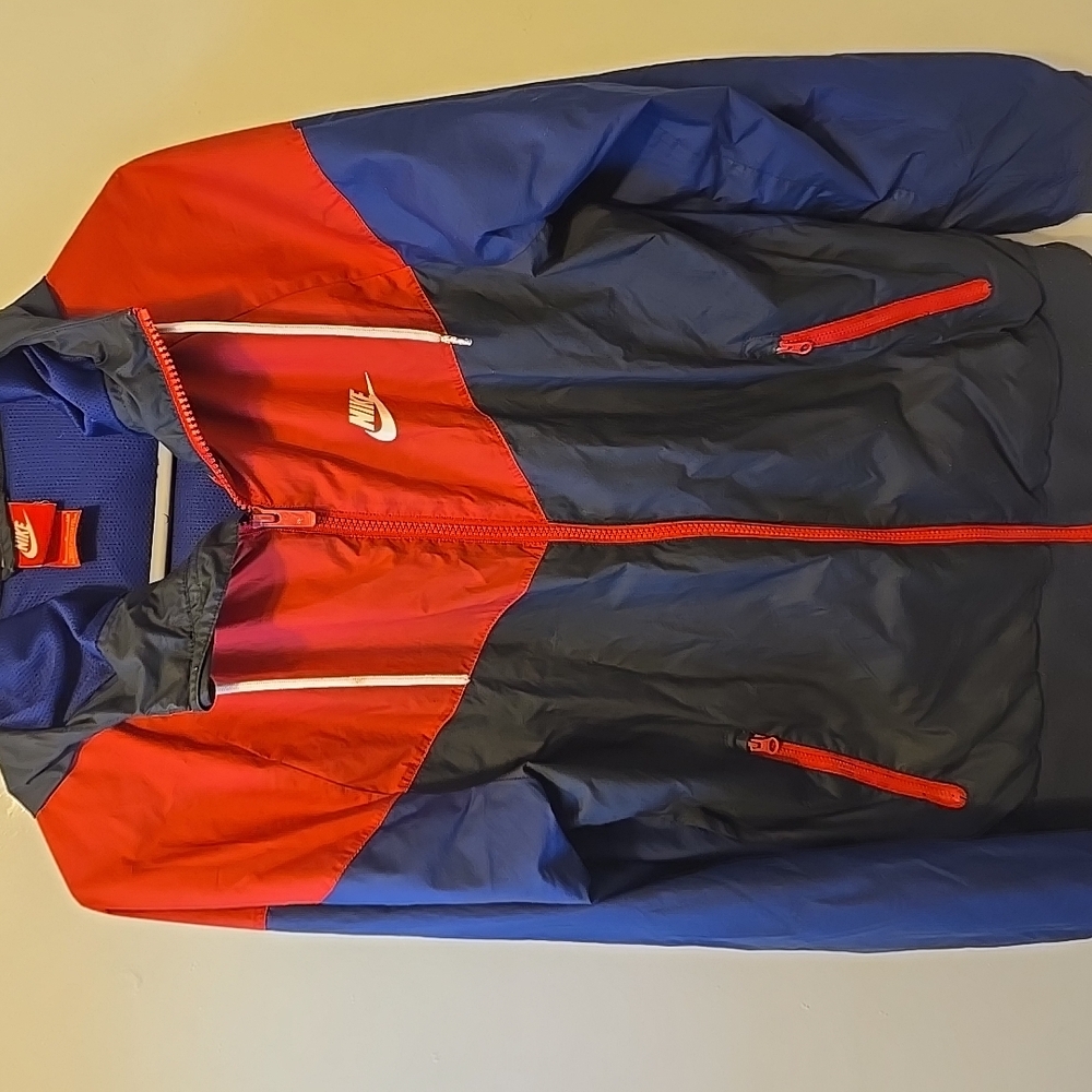 Nike Men's Red and Blue Jacket